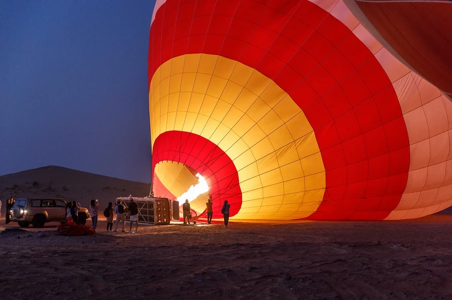 Hot air balloon Dubai Adventure Package