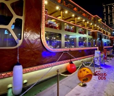 NEW YEAR’S EVE 2025 - Premium Dhow CRUISE DUBAI MARINA, Upper Deck